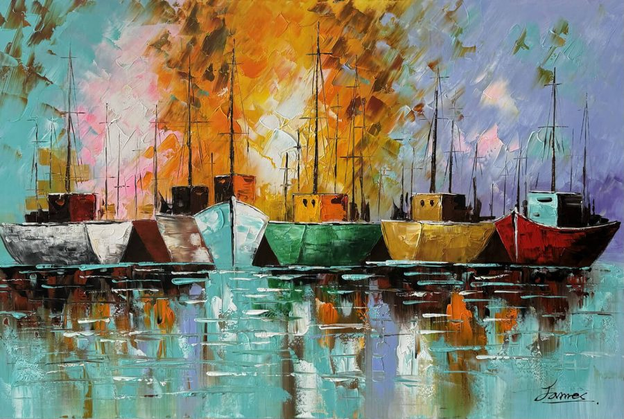 Gemälde | Bilder | Handgemalt | Groß | Abstrakt