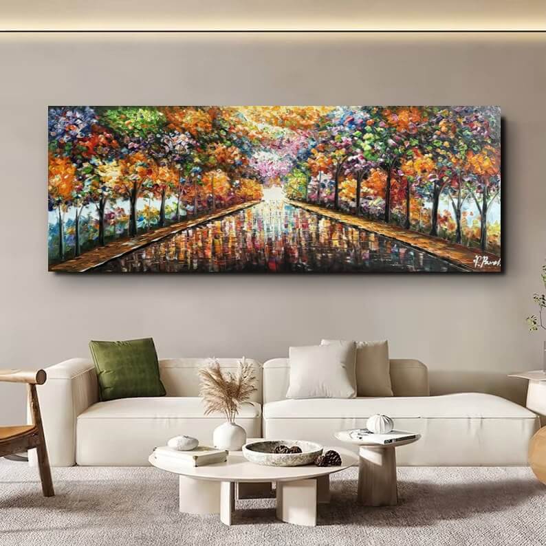 160x60 gemälde (11) Gemälde | Bilder | Handgemalt | Groß | Abstrakt